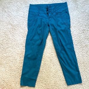 Prana women’s linen cropped pants